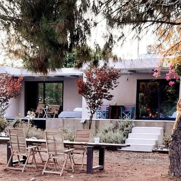 Coralia's beachfront sea view studio, hotel v destinaci Agioi Theodoroi