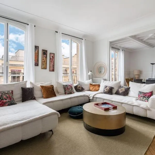 Appartement haussmannien de grand luxe