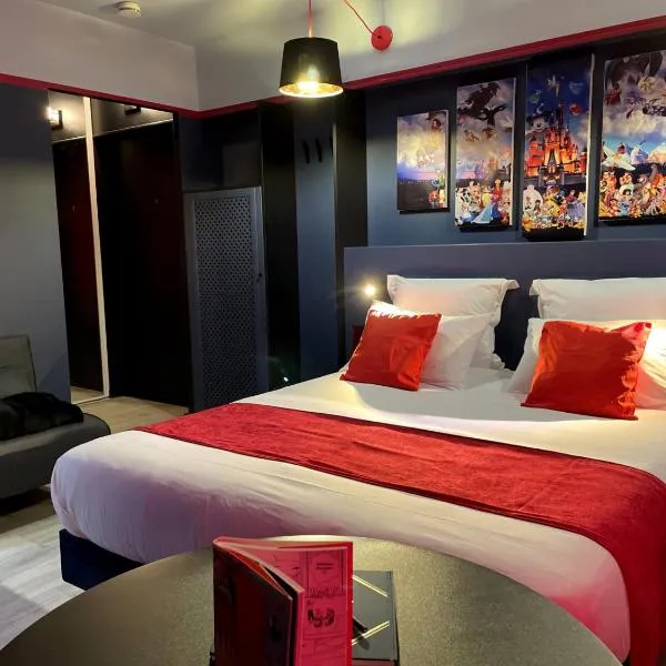 Disney 'Xperience - Parc 10 min - 3pers, hotel in Esbly