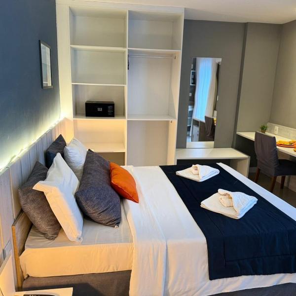 Flat 218 completo com localização privilegiada