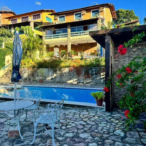 Casa Cantinho da Paz, seu lazer completo, churrasqueira, piscina e muita tranquilidade - Foto 4