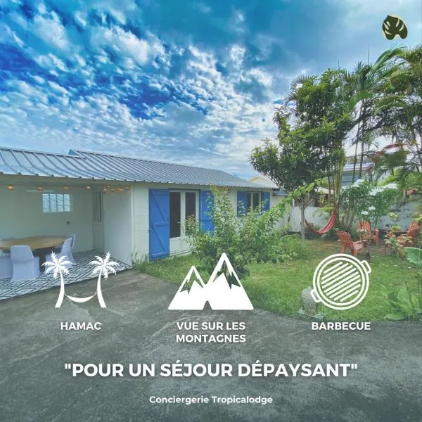 La Tit'Kaz Bégonia (Vue montagne), khách sạn ở Saint-Philippe