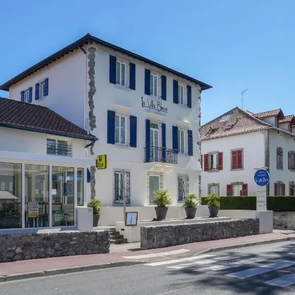 Logis Hôtel & Restaurant La Villa Bleue – hotel w mieście Cambo-les-Bains