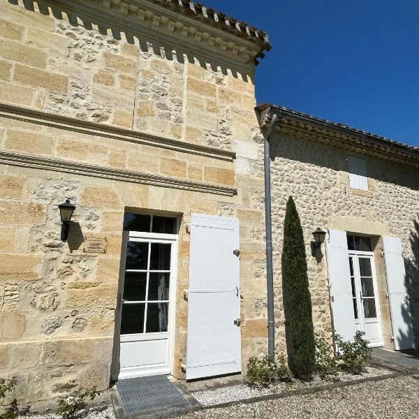 Château Lafite Monteil - proche Bordeaux, hotel in Salleboeuf