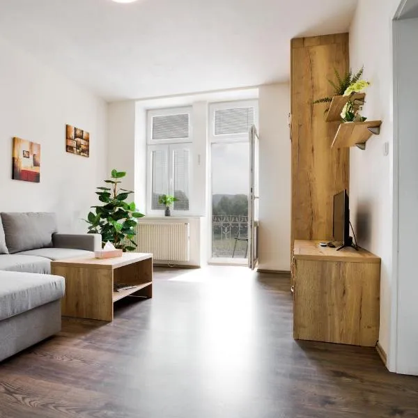 Apartmány Děčín, viešbutis mieste Malá Veleň