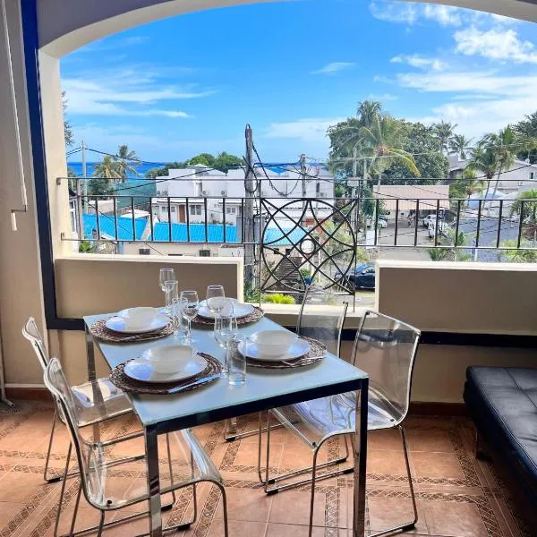Abrico Seaview Apartment, hotel v destinaci Trou aux Biches