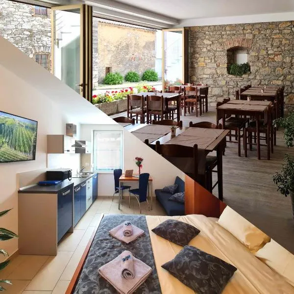 Restaurant & Apartments Getaway Pri Kobalu, hotell i Vipava