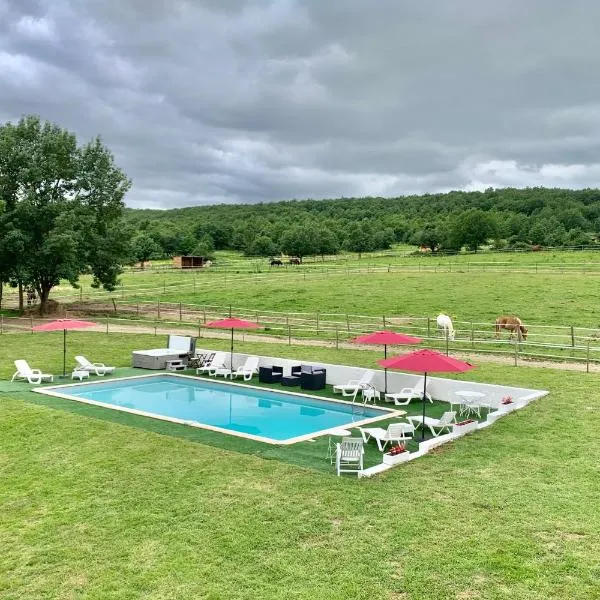 Domaine du cheval d’argent, hotel v destinaci Saiguède