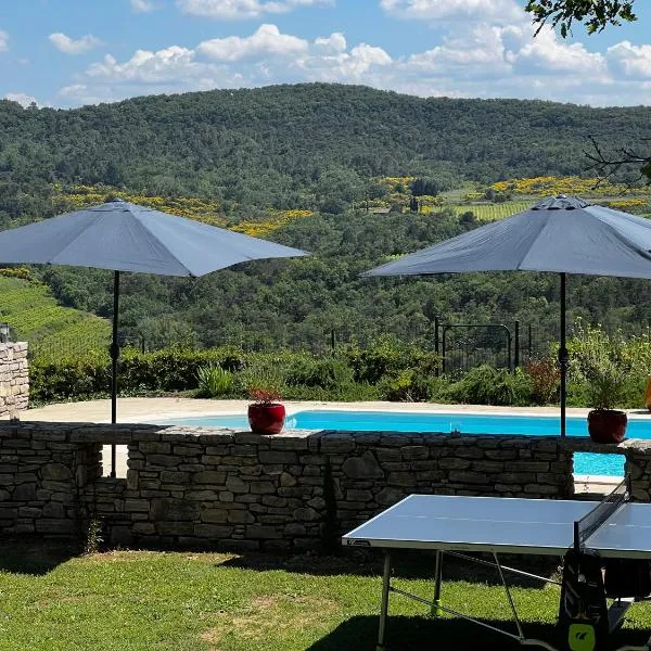 Le clos des songes. – hotel w mieście Saint-Christol-de-Rodières