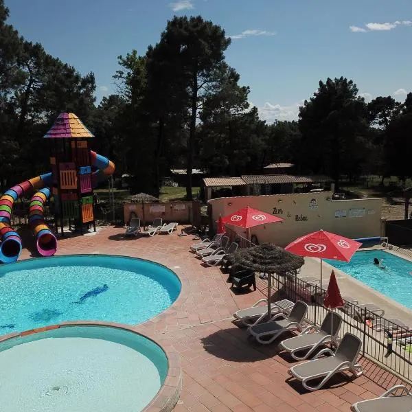 Camping la Simioune en Provence, hotel v destinaci Bollène