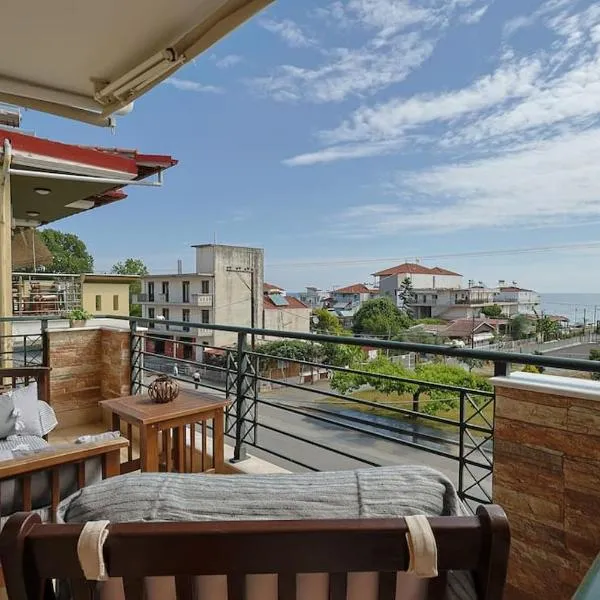 Zeusplace Leptokarya Seaside Apartment, hotel in Leptokaria