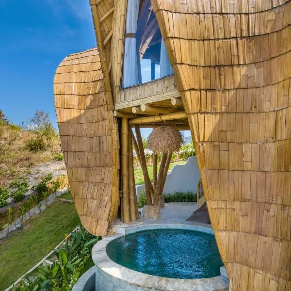 Villa Martina - Luxurious Villas with Pool Sea View -Anima Eco Lodge -、セロング・ベラナクのホテル