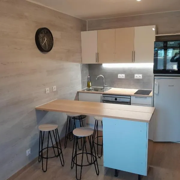 Appartement refait à neuf à 10min de Praloup – hotel w mieście Barcelonnette