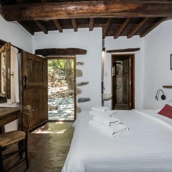 Μilia Mountain retreat、Vlátosのホテル