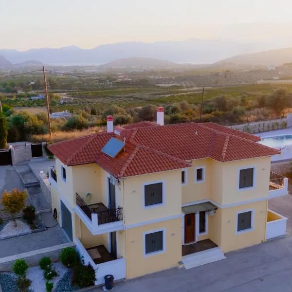 Βίλλα Πηνελόπη με πισίνα σε ιδιωτικό λόφο με θέα, hotel v destinaci Nafplio