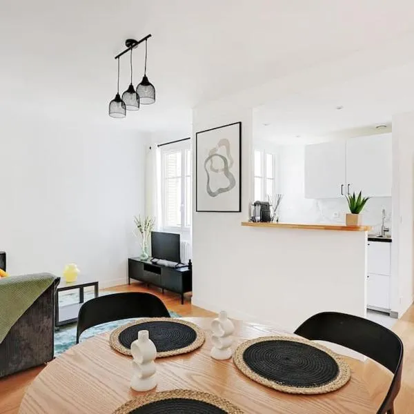 Lumineux 2 pièces Batignolles