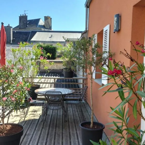 Bienvenue chez Philippe et Pascale, hotel v destinácii Villedieu-les-Poëles