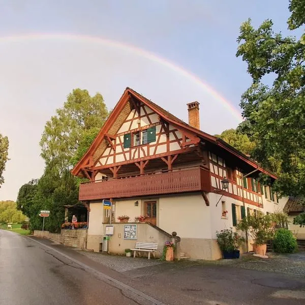 Studio beim Rhein - Ziegelhütte, hotel v destinaci Flaach