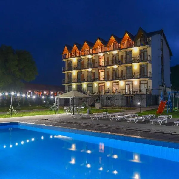 Hotel Shaori, hotel a Tqibuli