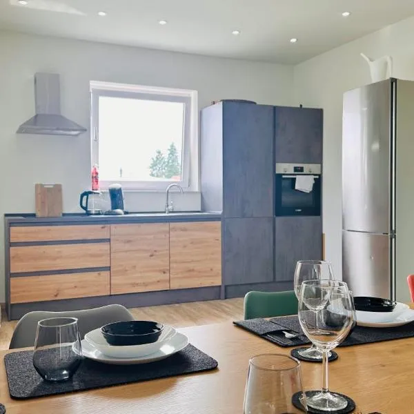 AMAO Obsidian - 120 m2 Business & Family Apartment - 3 Bedrooms - 8 Guests - King-Size Beds, viešbutis mieste Švanau