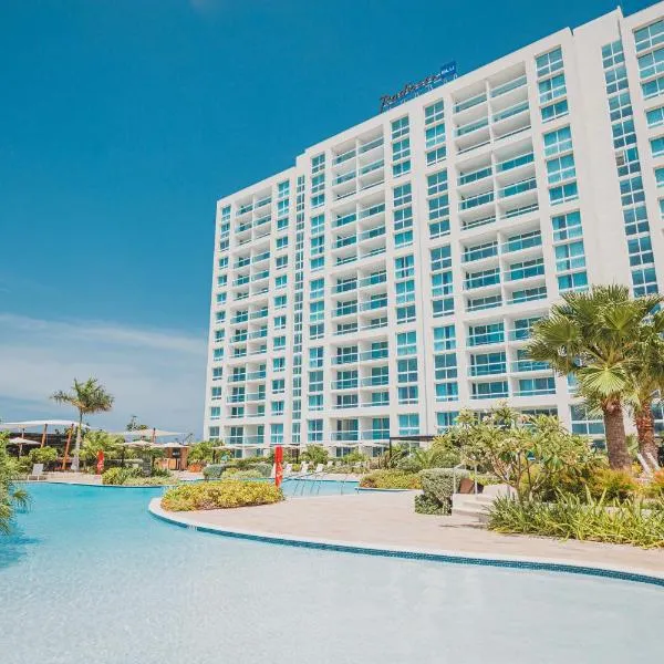 Radisson Blu Aruba, hotel Palm-Eagle Beachben