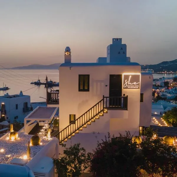 She Mykonos Boutique Hotel, hotel in Mikonos