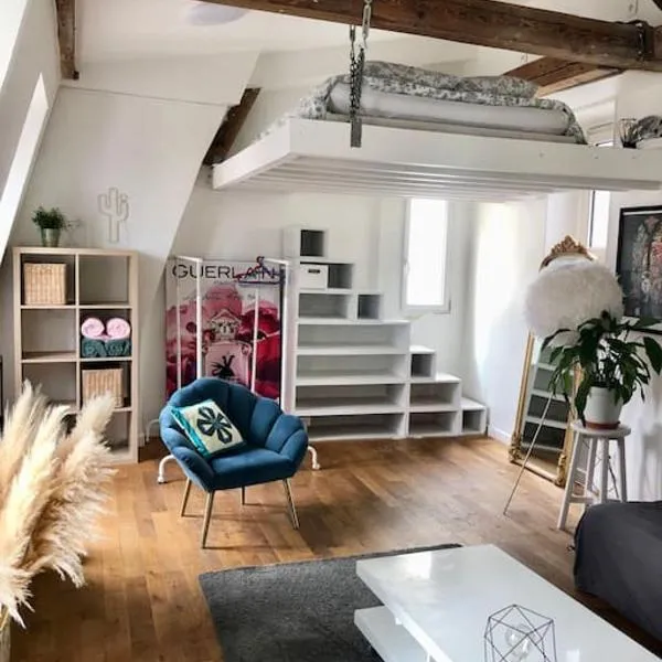 Grand studio cosy au centre de Paris