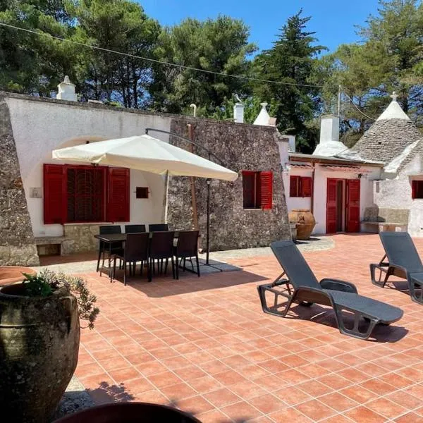 Trullo with Private Garden and Pine Forest, hotel Martina Francában