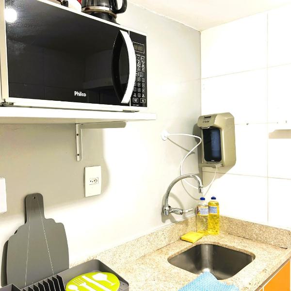 Studio Completo na Quadra da Praia - Foto 4