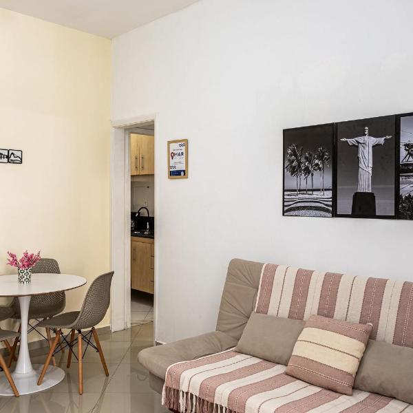 Moderno Qto&Sala a 170m da Praia | NSC 1017/808 - Foto 4