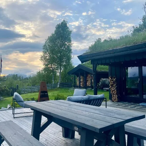 Cosy and Quiet Cabin with Sauna close to Hemsedal, hotell sihtkohas Lykkja