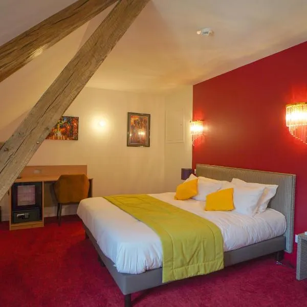 Hôtel de la Croix Blanche, hotel em Villiers-Saint-Benoît