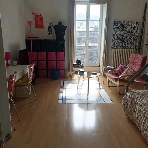 Grande chambre chez l'habitant dans hypercentre piéton, hotel in Quimper