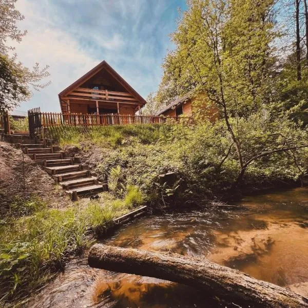 Tu i Teraz Roztocze -domek w Nowinach na Roztoczu Środkowym, hotel in Nowiny