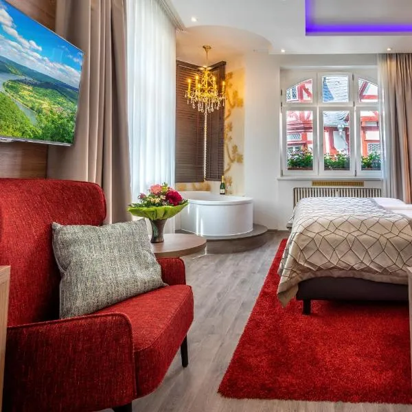 Viesnīca Hotel am Markt Bacharach pilsētā Baharaha