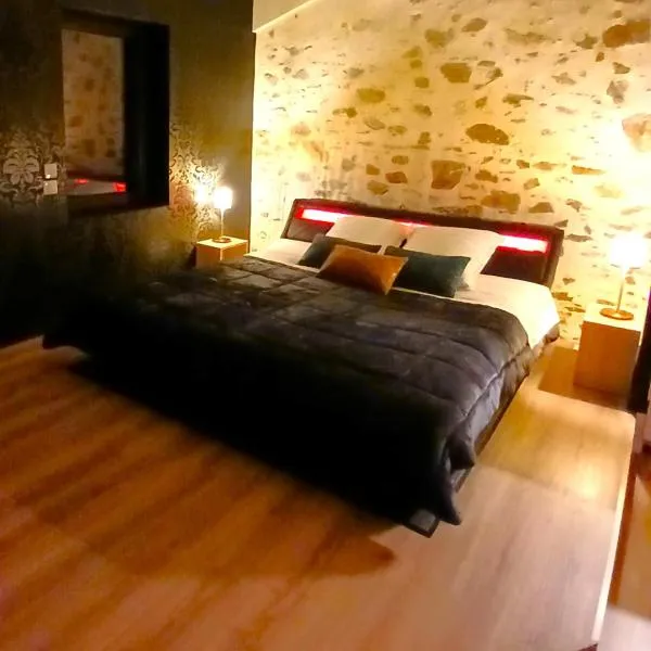La Passionnante Gîte avec Spa privatif โรงแรมในSaint-Colombin