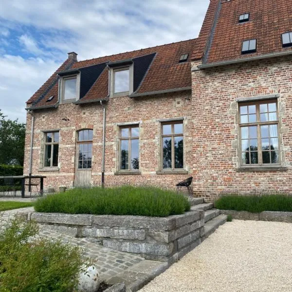 Huis Potaerde, vakantiewoning op boerderij - luxe landhuis nabij Brussel, hotel en Merchtem