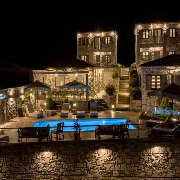 Lithoessa Luxury Apartments, хотел в Agios Ioannis Kaspaka