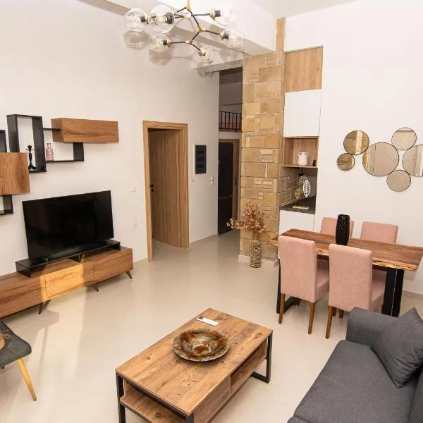 Rikanthos Stone Sea View Apartment ΙΙ, hotel v destinaci Kissamos