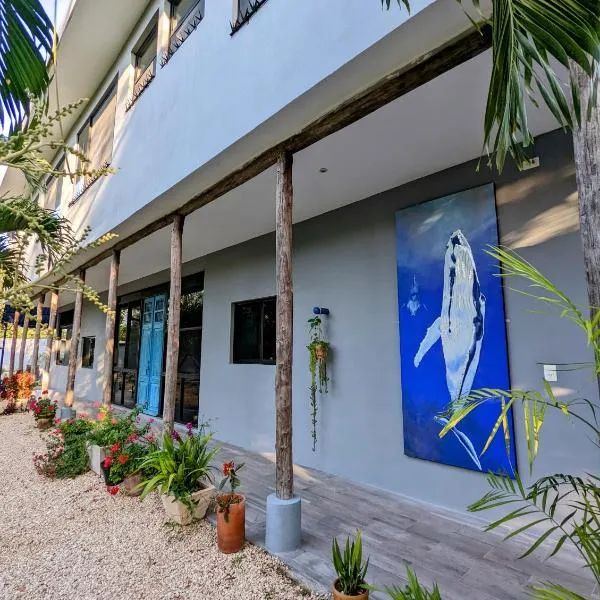 The Blue Eco Lodge, hotel v destinaci Valladolid