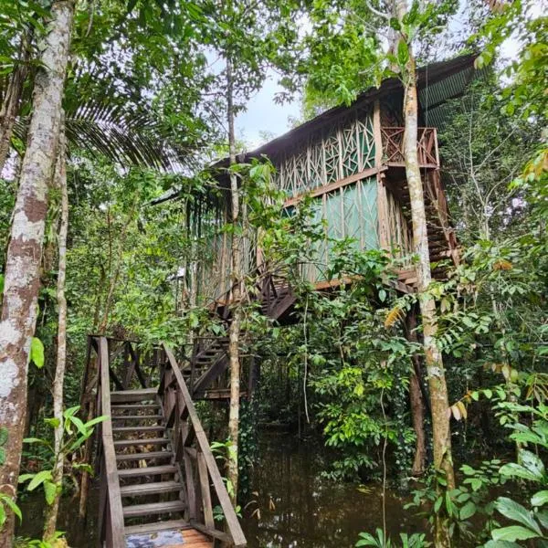 Cabaña en el arbol del Tacana, ξενοδοχείο σε Leticia