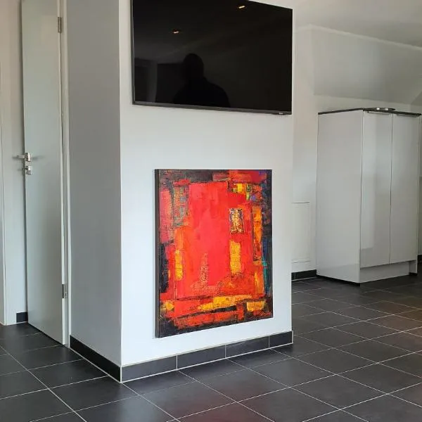 City Lounge an der Feuerwache mit Außenbereich mit Klimaanlage, hotel v destinaci Wolmirstedt