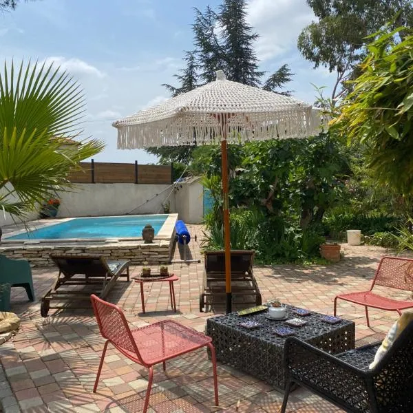 Maison invitant aux voyages 20mn de la plage, hotel v destinaci Béziers