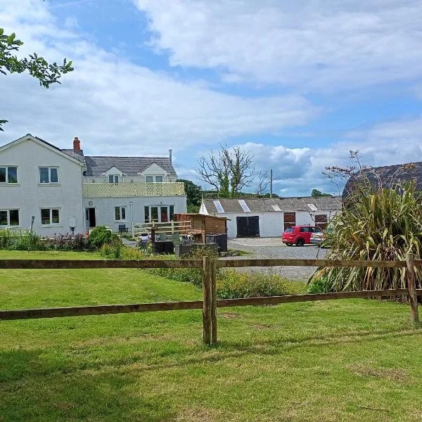Bunny Meadows Holiday Farmhouse near Carmarthen & Pembrokeshire、カーマーゼンのホテル