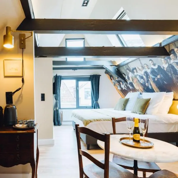 Løk Historics luxury art-inspired loft in historic city centre!, hotel v destinaci Haarlem