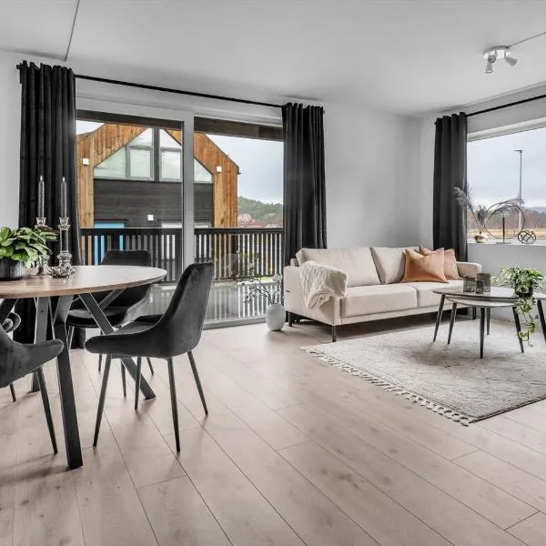 Ferieleilighet på stranda i Kristiansand Sengetøy er inkludert i prisen, hotel in Kristiansand