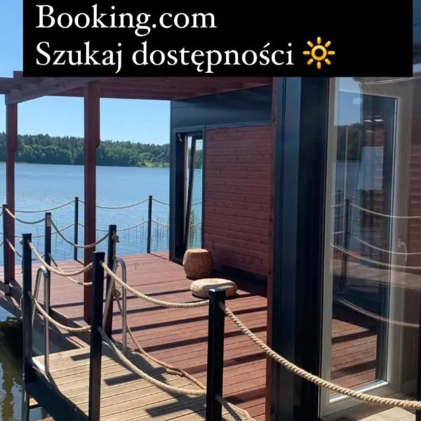 "A" Domki na wodzie Barczewko 1 z 4 domków, hotel v destinaci Barczewko