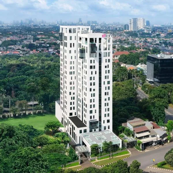 Viesnīca Aloft South Jakarta pilsētā Kukusan