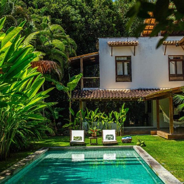 Vila Monet Trancoso - Refúgio sofisticado a 750m do Quadrado com Piscina Privativa
