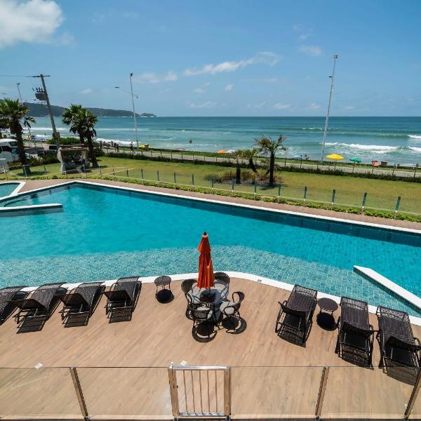 A13 - APARTAMENTO BEIRA MAR NA PRAIA DE BOMBAS 02 SUÍTES - Foto 4